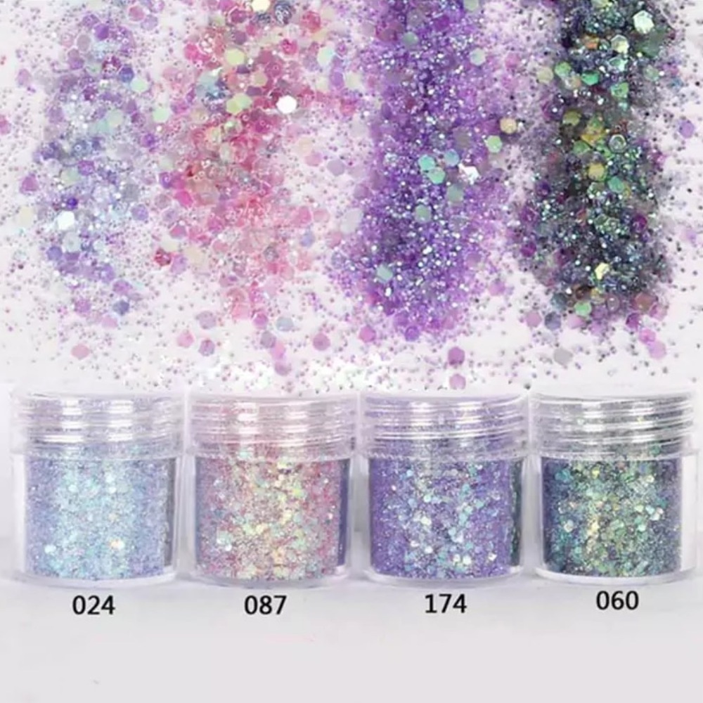 Glitter Set Purple New